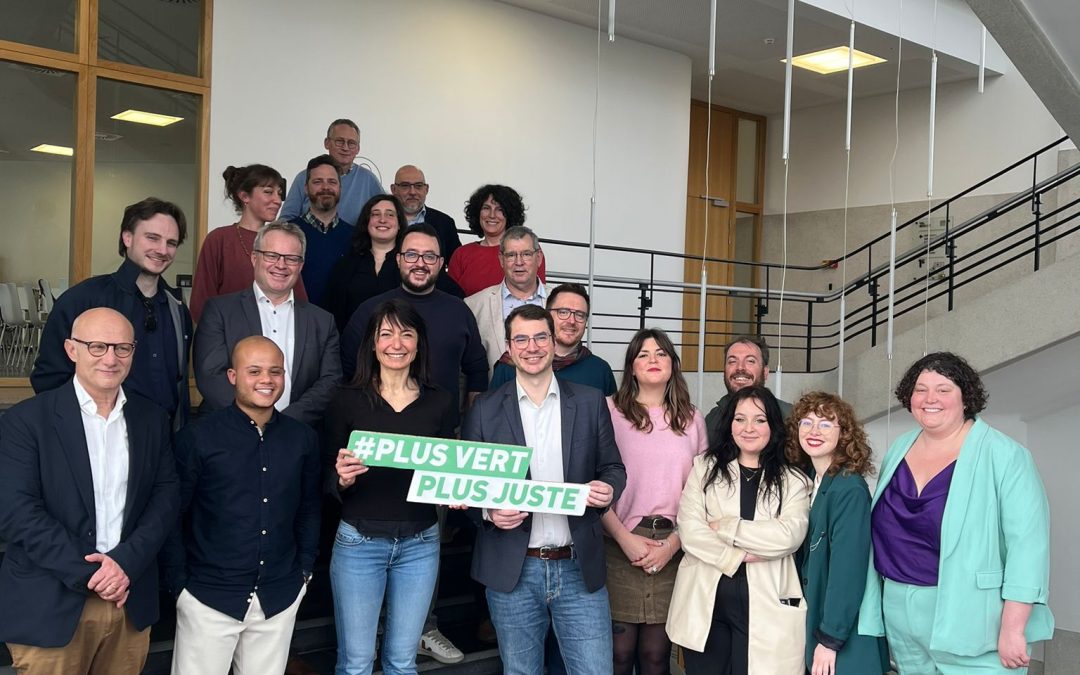 Elections 2024 : 26 écologistes liégeois pour choisir un avenir wallon plus vert et plus juste !